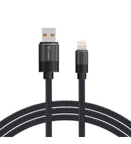 Lightning Hızlı Şarj ve Data Kablosu 1 mt Örgü Tip Kırılmaz Kablo