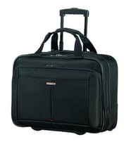 Samsonite Cm5-09-008 17.3 İnç Uyumlu Guard It 2.0 Rolling Tote Notebook Çantası, Siyah (Çok Renkli)
