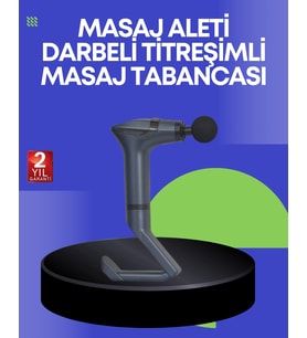 Titreşimli Şarjlı Masaj Aleti 3In1 Fonksiyonel Çok Amaçlı Model
