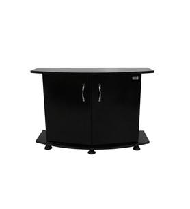 Kanki Pet 100 Cm MDF Bombeli Akvaryum Siyah Sehpa