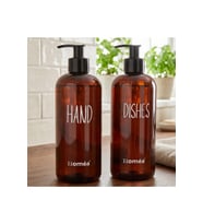 Homea Hands Dishes Sabunluk Amber Renk – Şık ve Modern Mutfak & Banyo Sabunluk, Sıvı Sabunluk