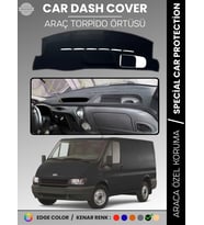 FORD TRANSİT (2006-2012) Torpido Örtüsü Ön Panel Torpido Koruma Tam Uyum Kaymaz Kolay Montaj