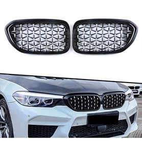 Araba Alışveriş Bmw Aksesuar&tuning G30 Diamond Parlak Siyah Ön Panjur