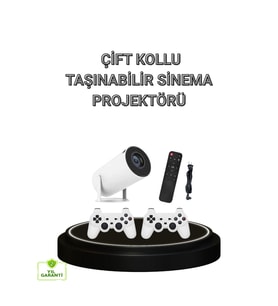 Yüksek Çözünürlük Akıllı 4K Wi-Fi 6 ve Bluetooth 5.0 Projektör
