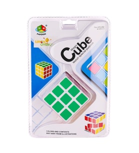 581-5-5D Magic Zeka Küpü 3x3x3 -Limon Oyuncak