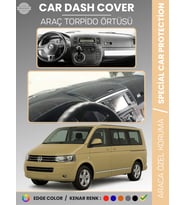 VOLKSWAGEN TRANSPORTER T5 (2003-2016) Torpido Örtüsü Ön Göğüs Koruma Torpido Koruma Tam Uyum