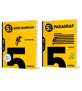 HIZ YAYINLARI 5. SINIF MATEMATİK + PARAGRAF SORU BANKASI