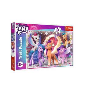 Puzzle Trefl 24 Maxi My Little Pony - Bucuria Poneilor