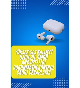 Beyaz Android ve İOS Uyumlu Yüksek Performanslı Uzun Pil Ömrü