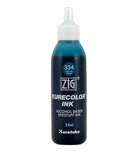 Zig Kurecolor Ink Alkol Bazlı Mürekkep 334 PERSIAN GREEN 