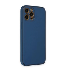 İphone 12 Pro Max Kılıf Co Deri  Kapak - Açık Mi