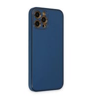 İphone 12 Pro Max Kılıf Co Deri  Kapak - Açık Mi