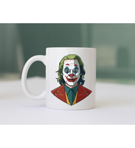 Joker Karikatür Baskılı Kupa Bardak