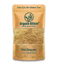 Organik Bitkim Zencefil Toz (Öğütülmüş) 500 gr
