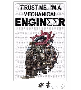 Trust Me, i'm a Mechanical Engineer Puzzle 240 Parça Yapboz