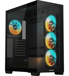 Gigabyte C500P St 50Mm Soğutma Mesafeli Rgb Cam Mid-Tower Kasa (Siyah)