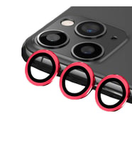 BİNANO METAL RİNG IPHONE 14 PRO/14 PRO MAX KIRMIZI KAMERA KORUYUCU