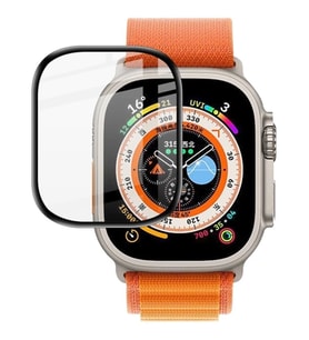 Apple Watch Ultra 49mm 3D Full Kaplama Ekran Koruyucu PET+PMMA-(5775) - SSSSSS8771-8361