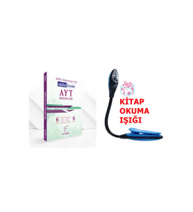 Karekök Yayınları AYT Sözel İddialısına 6 Lı Deneme Seti Kazandıran Süper Set + Kitap Okuma Işığı Hediye (Çok Renkli)