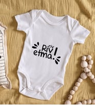 BK Kids Riv Riv Etma Tasarımlı Bebek Body Zıbın - Model 1