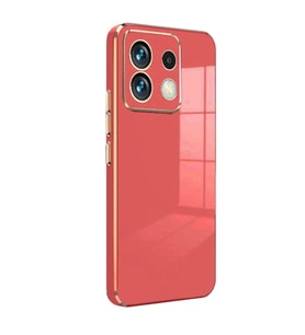 Xiaomi Poco M6 Pro 4g Kılıf Volet Silikon - Kırmızı