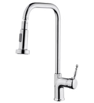 Vilas Madrid Deluxe Fonksiyonlu Başlık Mutfak Evye Bataryası (Krom)