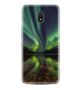 Xiaomi Redmi 8A 8 Pro 9C 9T 10C 11T Pro Kılıf Desenli Silikon Kuzey Işıkları 1327