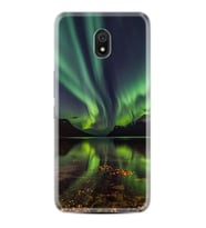 Xiaomi Redmi 8A 8 Pro 9C 9T 10C 11T Pro Kılıf Desenli Silikon Kuzey Işıkları 1327