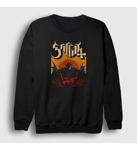 Presmono Unisex Siyah Griffith Anime Berserk Sweatshirt 125951tt