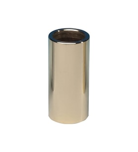 Fender 0992301002 Brass Slide 2 Fat Large Gitar Slide Kalın Pirinç Yapı ile Uzun Sustain ve Sıcak Slide Tonları