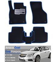 CHEVROLET CRUZE HATCHBACK (2008-2014) Uyumlu EVA Paspas Tam Set–Araca Özel,Su Geçirmez