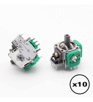 10 ADET XBOX ONE Analog Motoru Xbox One Kol Tamiri Xbox One Kollar İçin Kaliteli Orjinal Yedek Parça (Yeşil)