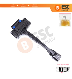 VW Golf Sportsvan AM1 AN1 2014-2020 510837249 İçin Ön Sağ veya Sol Kapı Gergisi