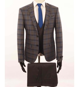 Jan Carlucci Slimfit Yelekli Drop 6 Takım