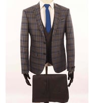 Jan Carlucci Slimfit Yelekli Drop 6 Takım