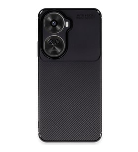 Huawei Nova 12 Se Kılıf Auto Focus Karbon Kapak - Siyah