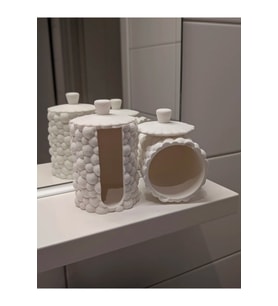 Fuzzy Bubble Boxes Makyaj ve Kozmetik Organizer, Şık ve Fonksiyonel Düzenleme