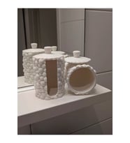 Fuzzy Bubble Boxes Makyaj ve Kozmetik Organizer, Şık ve Fonksiyonel Düzenleme