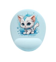 Yavru Kedi Bilek Destekli Mouse Pad (Çok Renkli)