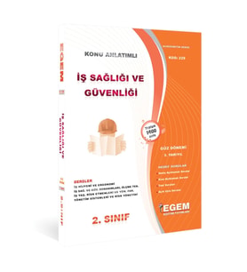 Egem Eğitim Yayınları Iş Sağlığı Ve Güvenliği (Çok Renkli)