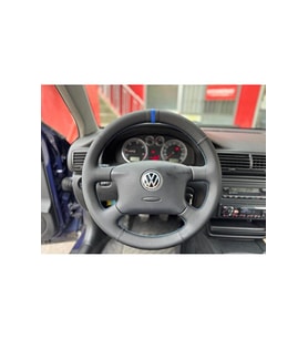 Volkswagen Golf 4 Araca Uyumlu Direksiyon Kılıfı (Noktalı Düz Yüzüklü)