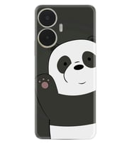 Realme C55 Kılıf Silikon Desen Özel Seri Hello Panda 1709