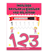 İngilizce Rakamlar-Sayılar YAZ-SİL Kitabı
