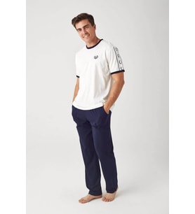 Erkek Pijama Takımı (Ekru)