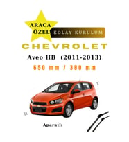 Chevrolet Aveo HB (2013) Araca Özel Silecek Ön iki