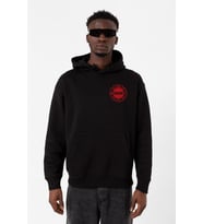 Chicago Fire Logo Siyah Erkek 3ip Kapşonlu Sweatshirt
