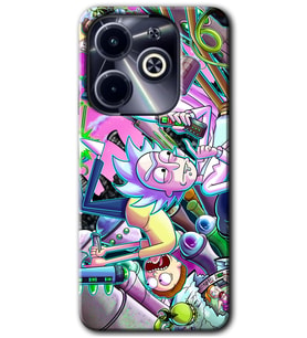 İnfinix Hot 40i Kılıf HD Desen Baskılı Kılıf - Graffiti Çizgi Film