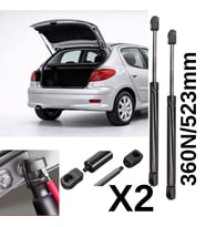 Peugeot 206 Hatchback Kasa Arka bagaj amortisörü 2 Adetli Set 8731.E6