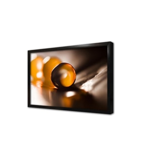 Modern Soyut Tasarım Çerçeveli Mdf Tablo