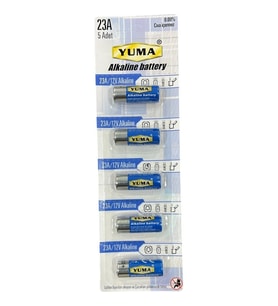 Yuma 23a Mn23 V23a V23ga 12 Volt Alkalin Pil 5’li Paket